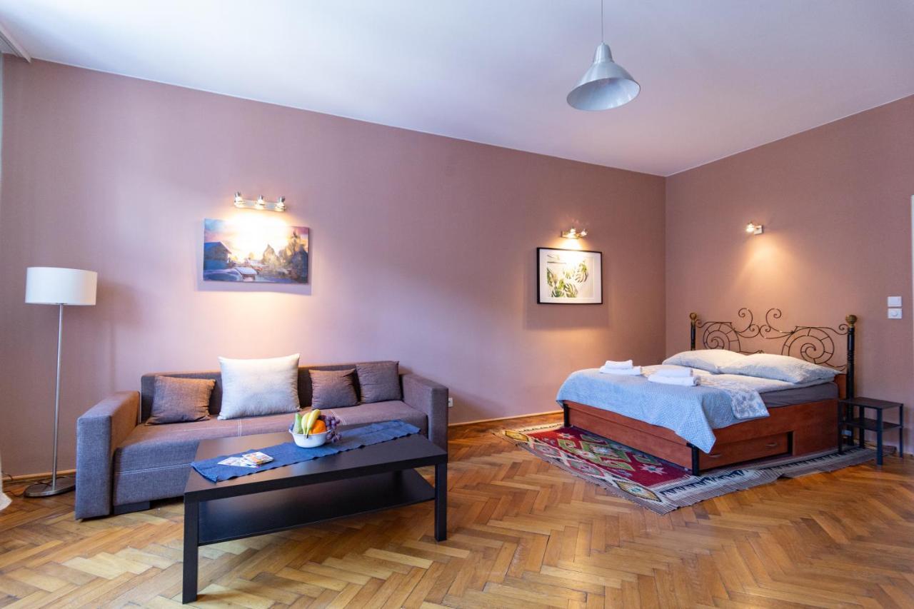 Spacious, Central & Artistic W/Brand New Bathroom! Krasków Exterior foto